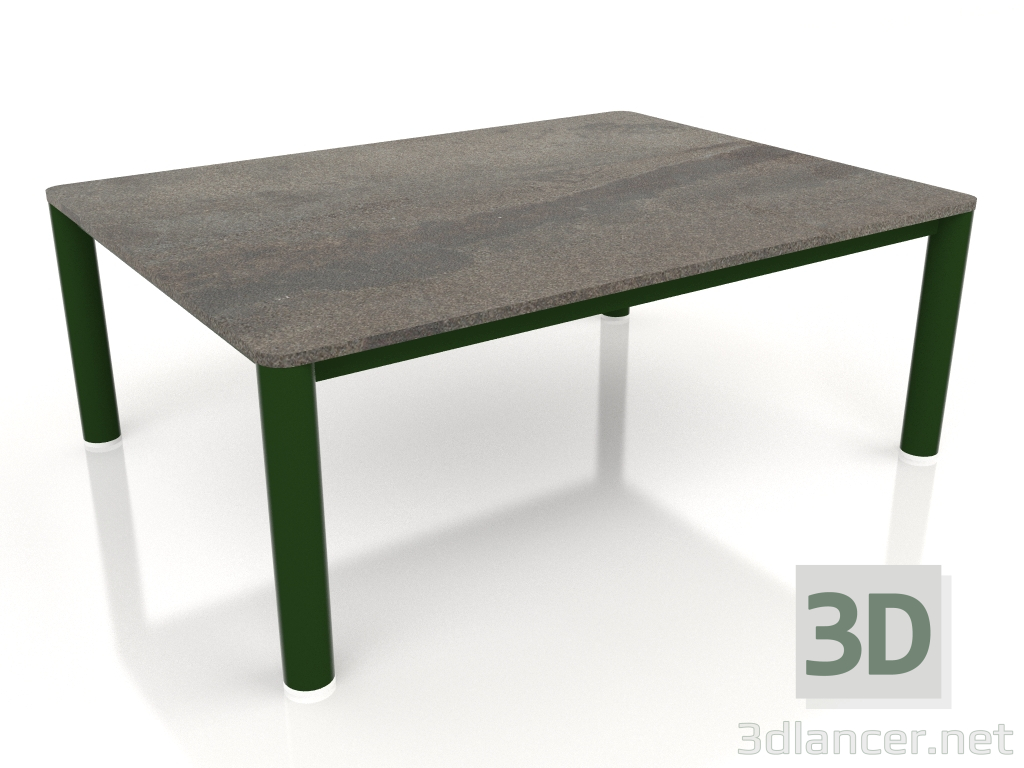modello 3D Tavolino 70×94 (Verde bottiglia, DEKTON Radium) - anteprima