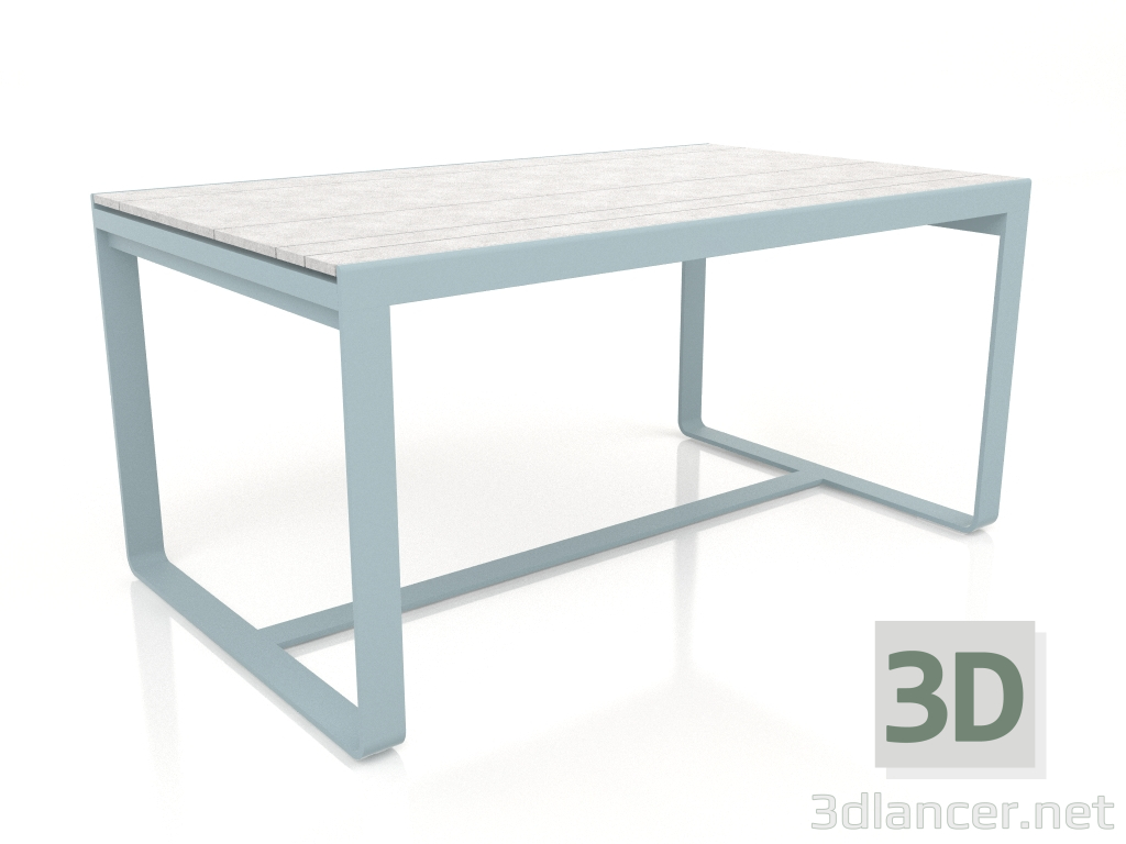 Modelo 3d Mesa de jantar 150 (DEKTON Kreta, Azul cinza) - preview
