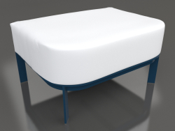 Pouf for a chair (Grey blue)