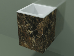 Duvara monte lavabo (02R113101, Emperador M06, L 36, P 36, H 48 cm)