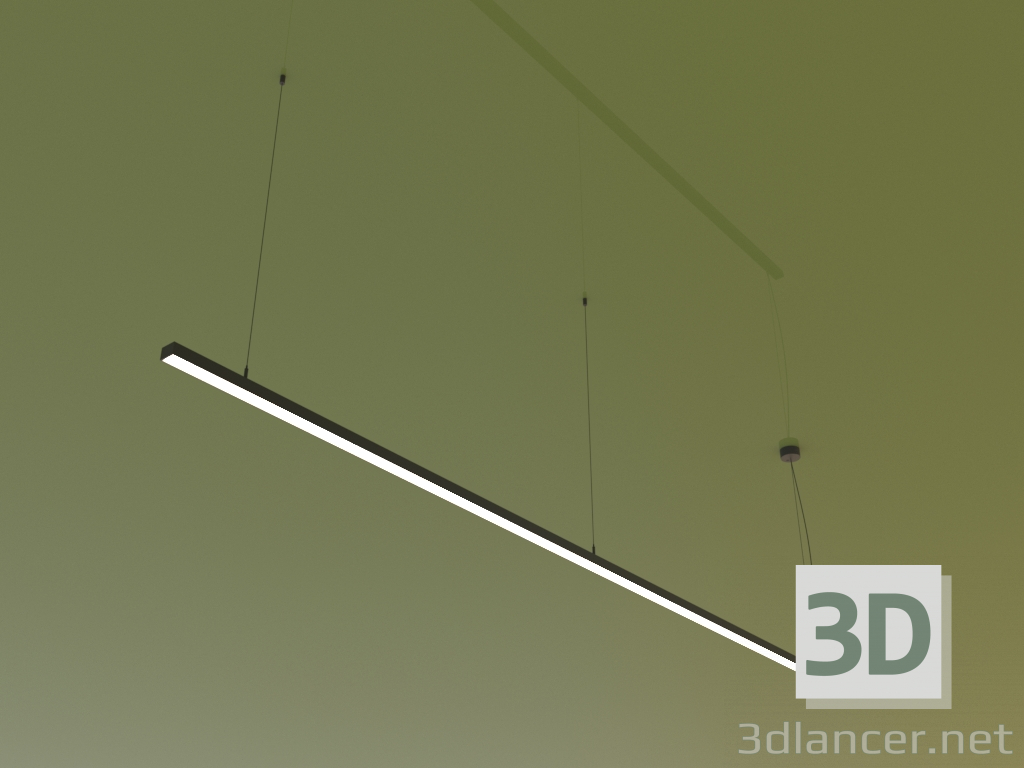 modello 3D Corpo illuminante LINEAR P2534 (2500 mm) - anteprima