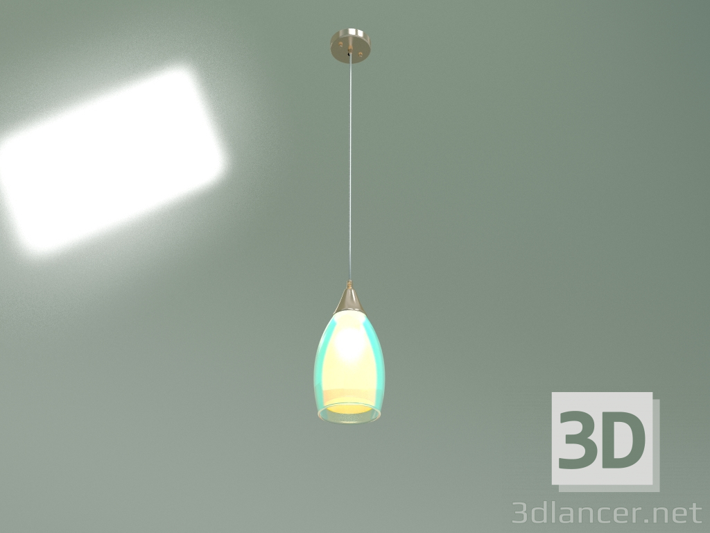 3d model Pendant lamp 50085-1 (gold) - preview