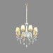 Modelo 3d Chandelier A8330LM-8GO - preview