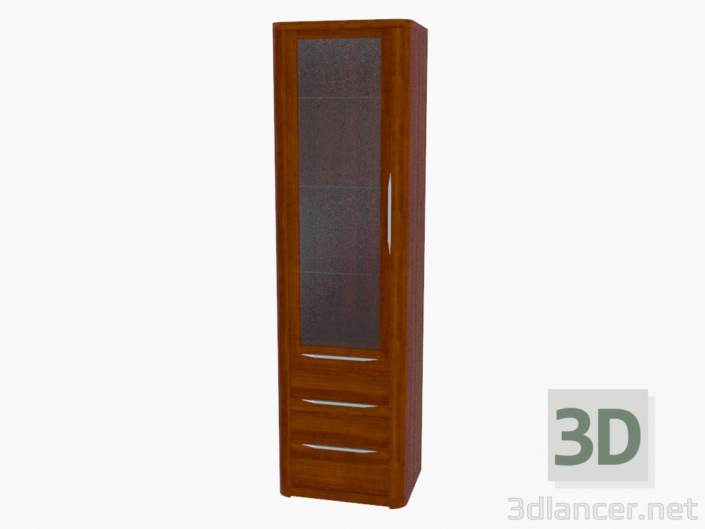 3d модель Элемент мебельной стенки (5866-43) – превью