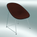modèle 3D Fauteuil CUP fauteuil (1950-12, chrome, blanc ABS) - preview