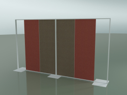 Freestanding rectangular panel 5107x2 + 5108x2 + 5109 (V12)