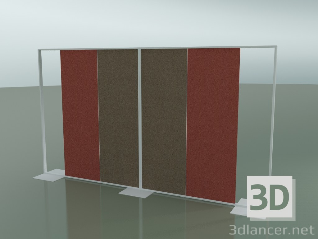 3D modeli Bağımsız dikdörtgen panel 5107x2 + 5108x2 + 5109 (V12) - önizleme
