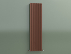 Радіатор вертикальний ARPA 28 (1820x487, мідно-коричневий RAL 8004)