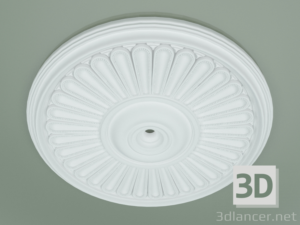 3d model Rosette with ornament RW040 - preview