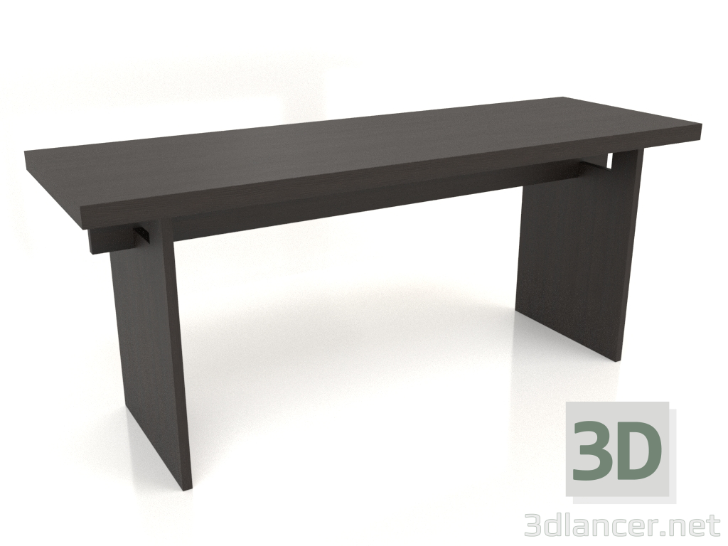 3D Modell Arbeitstisch RT 13 (1800x600x750, Holzbraun dunkel) - Vorschau