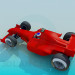 3d model F1 - preview