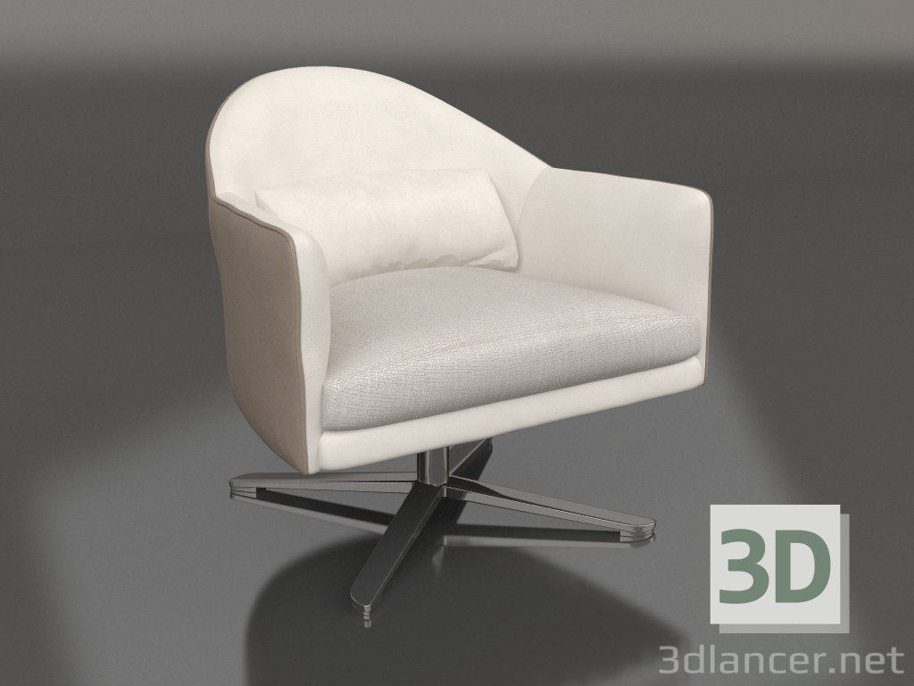 3d model Swivel chair (ST775) - preview
