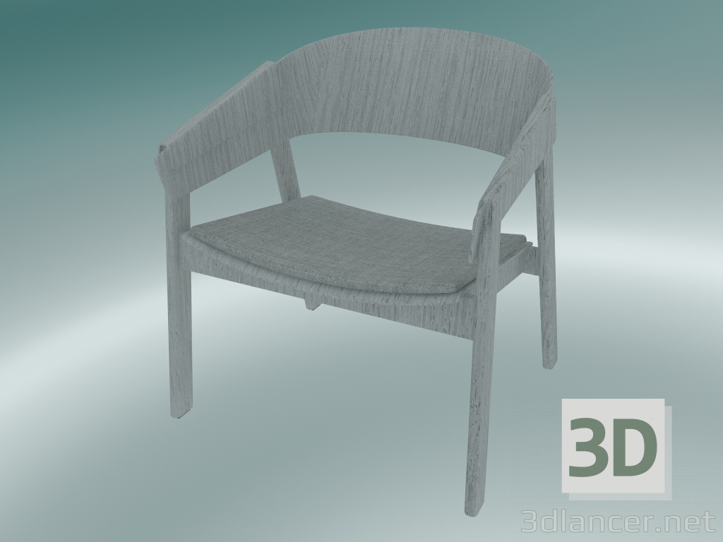 3D Modell Stuhl für Ruheabdeckung (Remix 123, Grau) - Vorschau