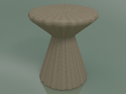 Table d'appoint, pouf (Bolla 13, Natural)