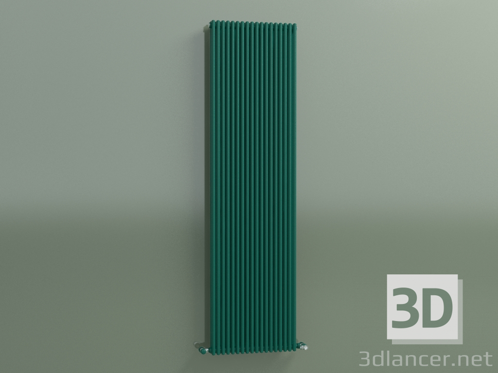 3d model Radiator vertical ARPA 28 (1820x487, opal green RAL 6026) - preview