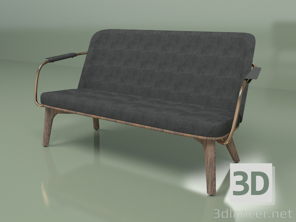 modèle 3D Canapé Longueur utilitaire 154,6 - preview