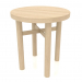 3d model Stool (straight end) JT 032 (D=400x430, wood white) - preview