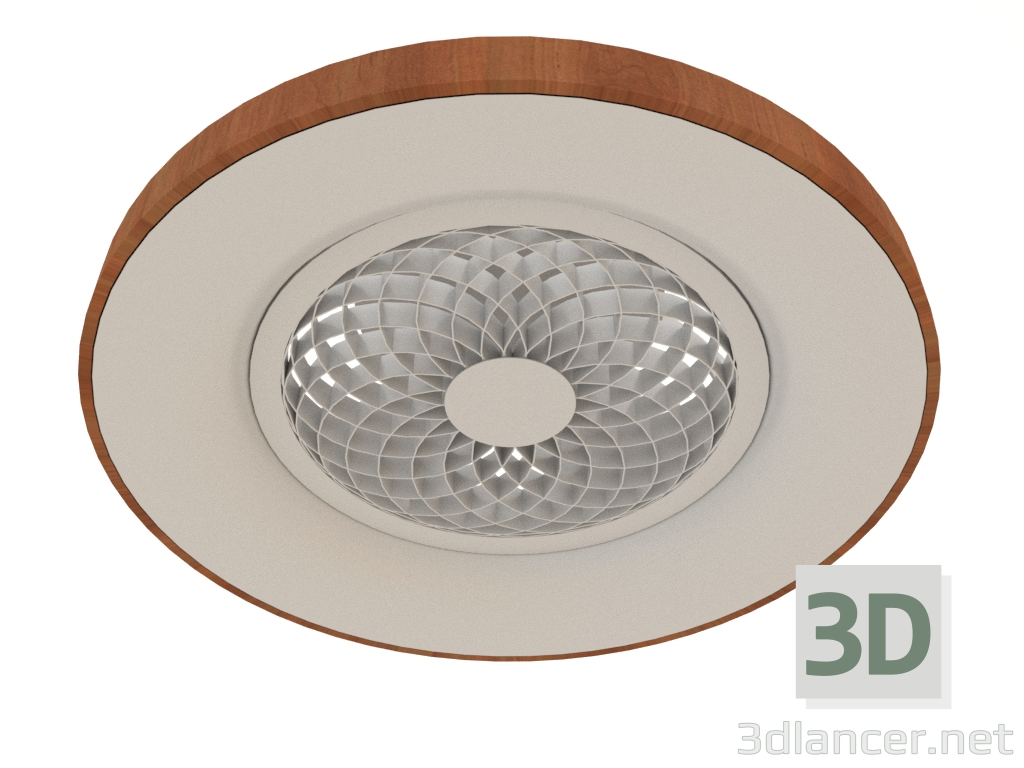3D modeli Tavan avize-fan (7126) - önizleme