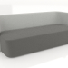 3d model Sofa-bed for 3 people (folded) - preview