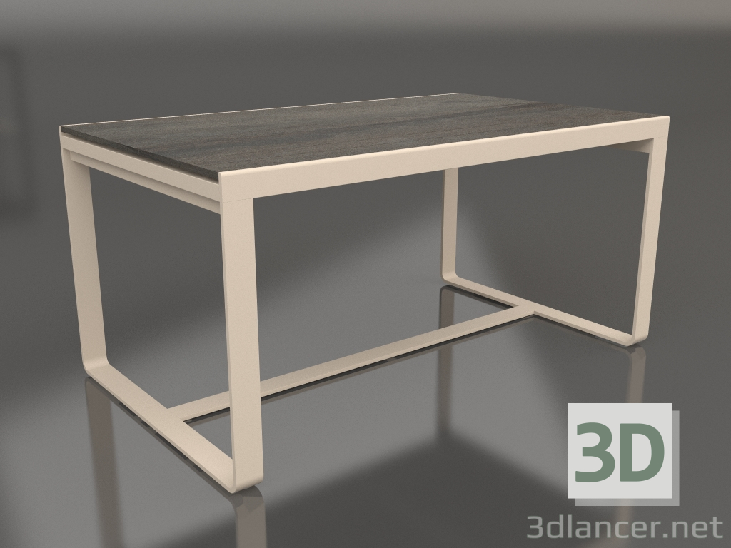 modello 3D Tavolo da pranzo 150 (DEKTON Radio, Sabbia) - anteprima