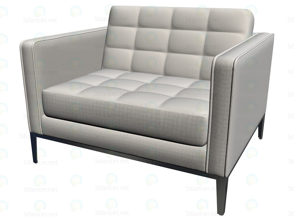 3d model Armchair ALG104 - preview