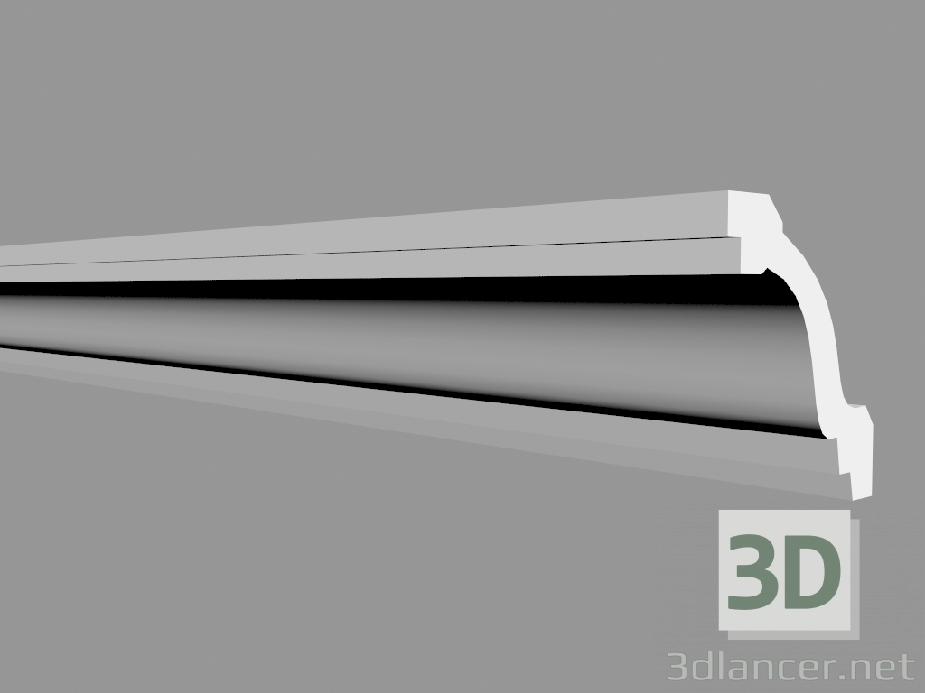 modello 3D Cornice P208 - anteprima