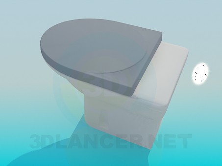 3d model Toilet - preview 3d model Toilet - preview
