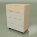 3d model Chest of drawers CN 300 (Champagne, Ash) - preview