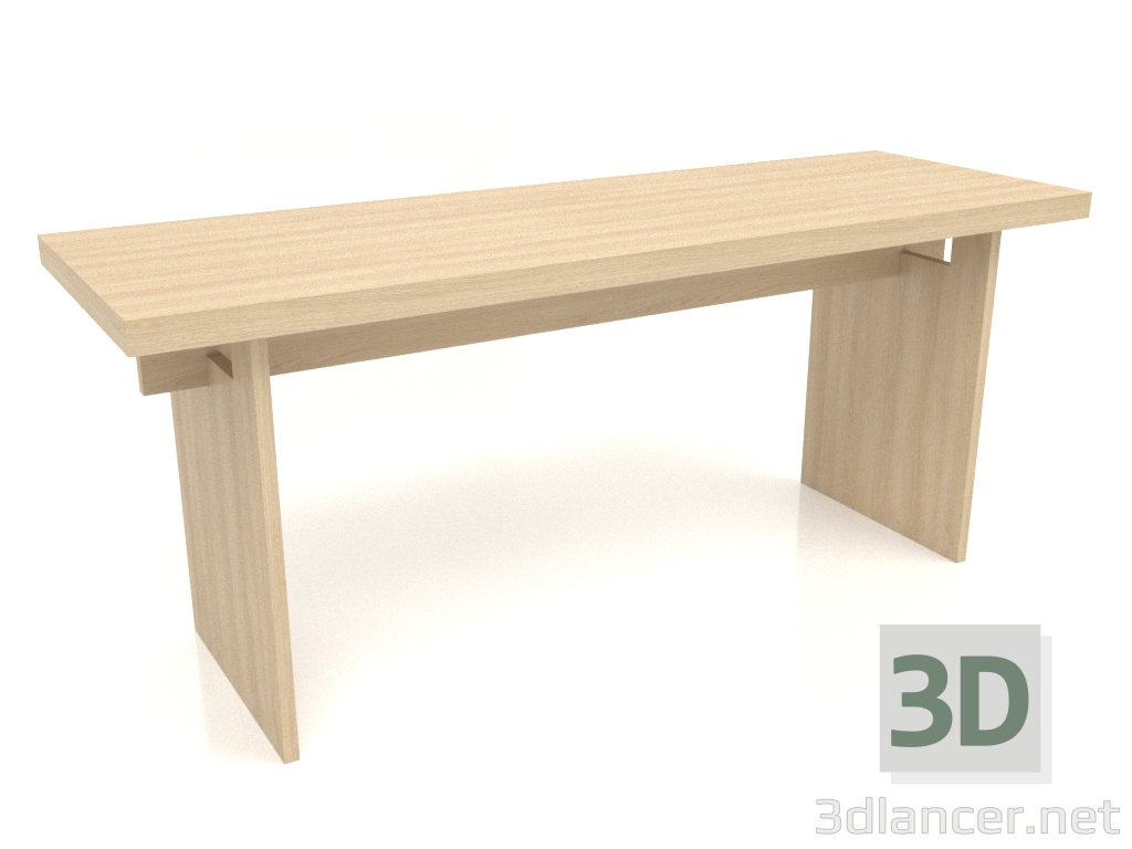 Modelo 3d Mesa de trabalho RT 13 (1800x600x750, madeira branca) - preview