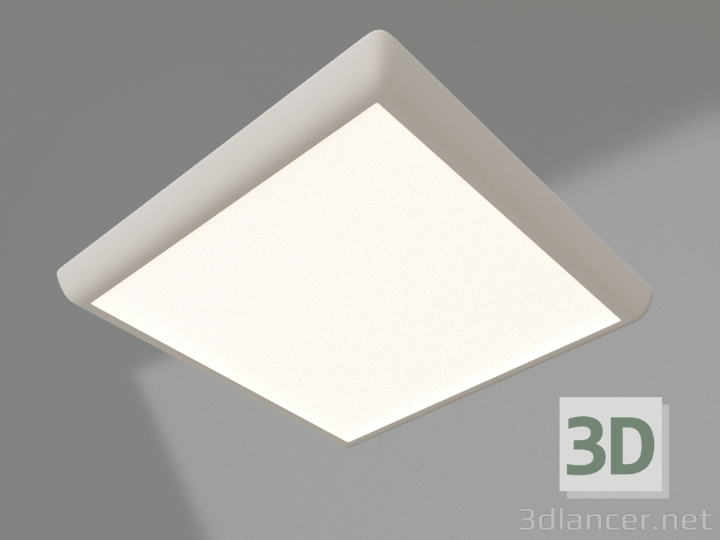 modèle 3D Lampe CL-FIOKK-S300x300-25W Day4000-MIX (WH, 120 degrés, 230V) - preview