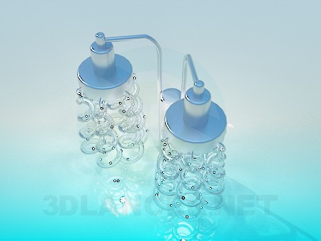 modelo 3D Lámpara de pared - escuchar modelo 3D Lámpara de pared - escuchar