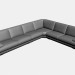 3d model Esquina del sofá Plimut (opción 1) - vista previa