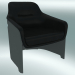 3d model Armchair AVUS club chair (1920-12, gray, leather Florida 2002 black) - preview