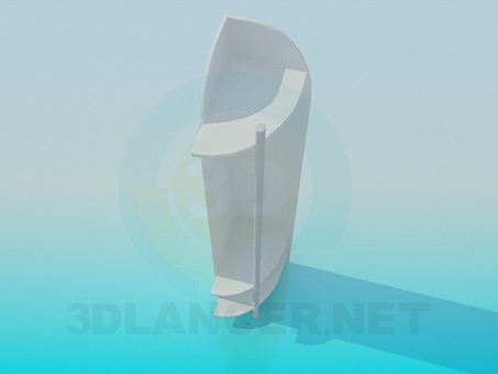 3d model The corner cupboard in the entrance hall - preview 3d model The corner cupboard in the entrance hall - preview