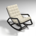 3d Rocking Chair "Antario" model buy - render