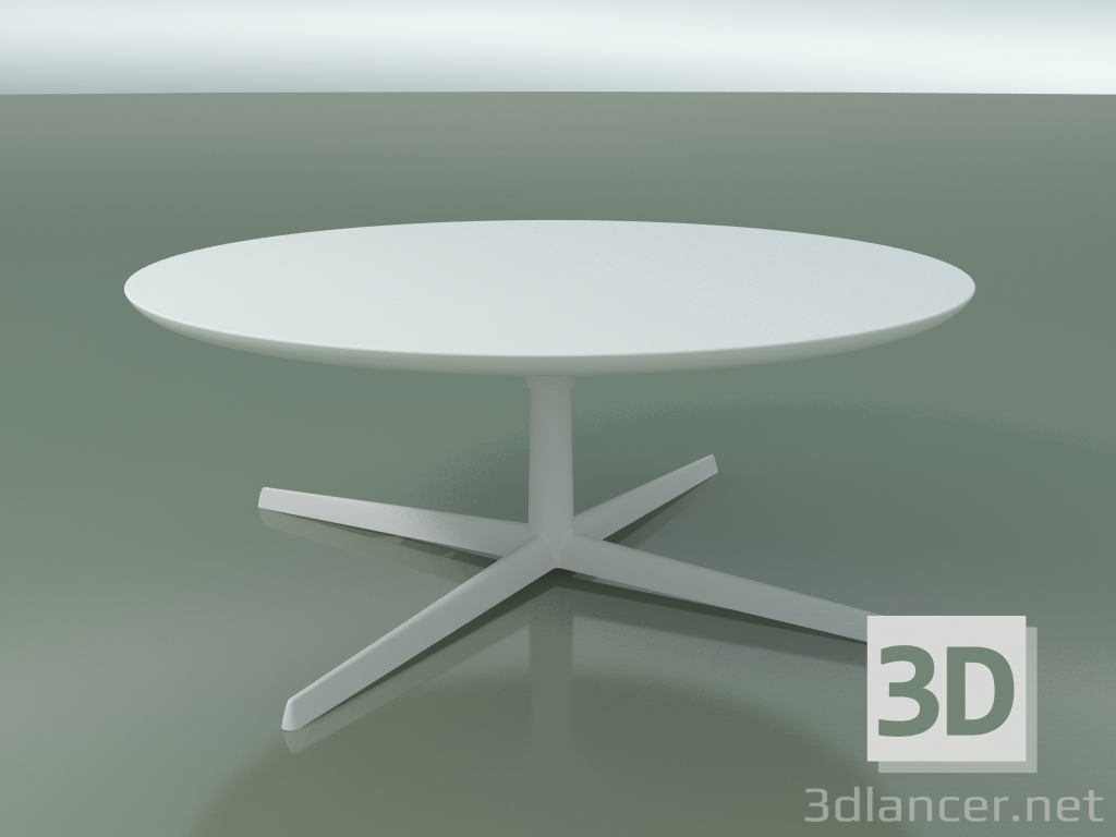 3d model Coffee table round 0767 (H 35 - D 90 cm, M02, V12) - preview