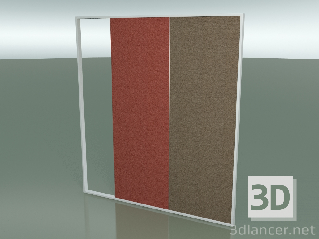 3D modeli Bağımsız Dikdörtgen Panel 5107 (V12) - önizleme