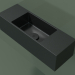 3D modeli Duvara monte lavabo Lavamani (02UL31101, Deep Nocturne C38, L 60, P 20, H 16 cm) - önizleme