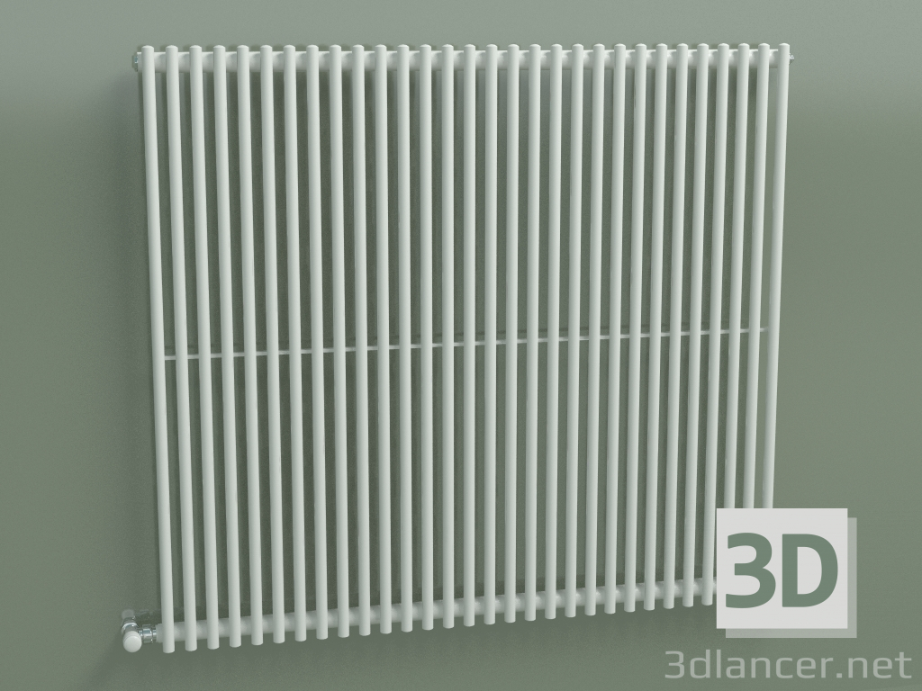 3D Modell Kühler vertikal ARPA 1 (920 30EL, weiß RAL 9016) - Vorschau