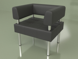 Armchair Business (Black leather)