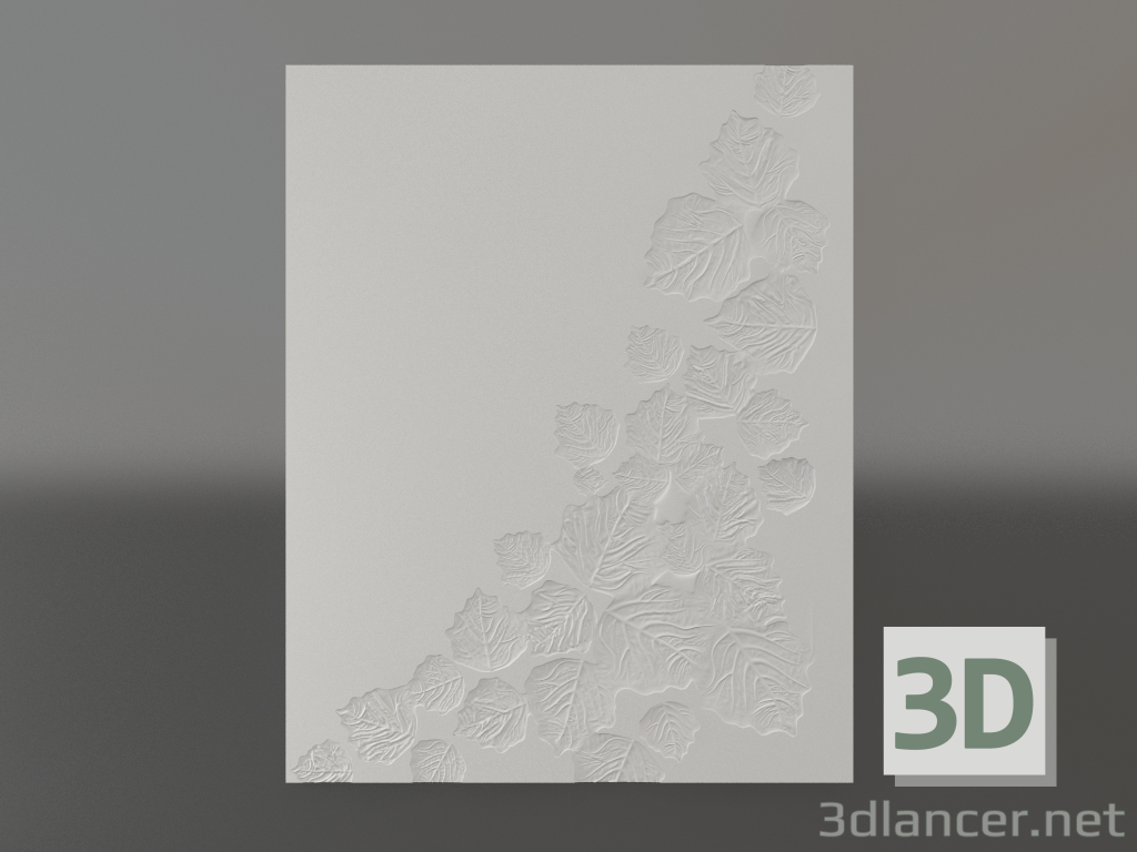 modèle 3D Bas-relief en bouleau - preview