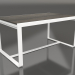 modèle 3D Table à manger 150 (DEKTON Radium, Blanc) - preview