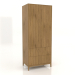 3D Modell Kleiderschrank FARGO 900x600x2200 mm (Eiche natur) - Vorschau