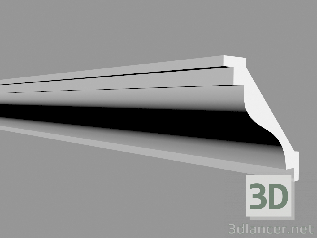 modello 3D Cornice P212 - anteprima