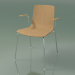 3 डी मॉडल कुर्सी 3907 (4 धातु पैर, आर्मरेस्ट के साथ, ओक) - पूर्वावलोकन