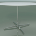 modèle 3D Table ronde 5556 (H 72,5 - Ø 119 cm, Blanc, LU1) - preview