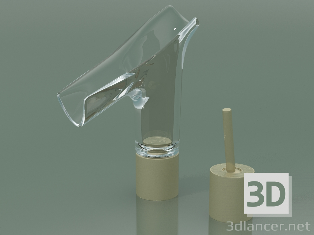 3D modeli 2 delikli lavabo bataryası 110 (12115990) - önizleme