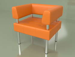 Кресло Бизнес (Orange leather)