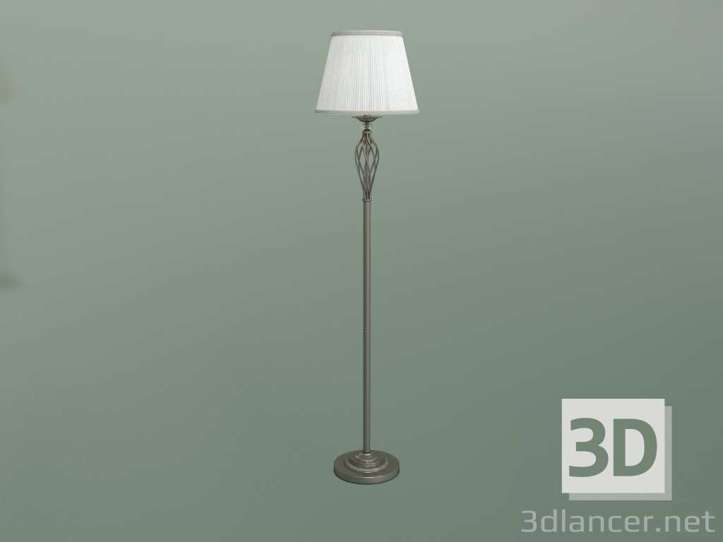modello 3D Lampada da terra 01003-1 (bronzo antico) - anteprima