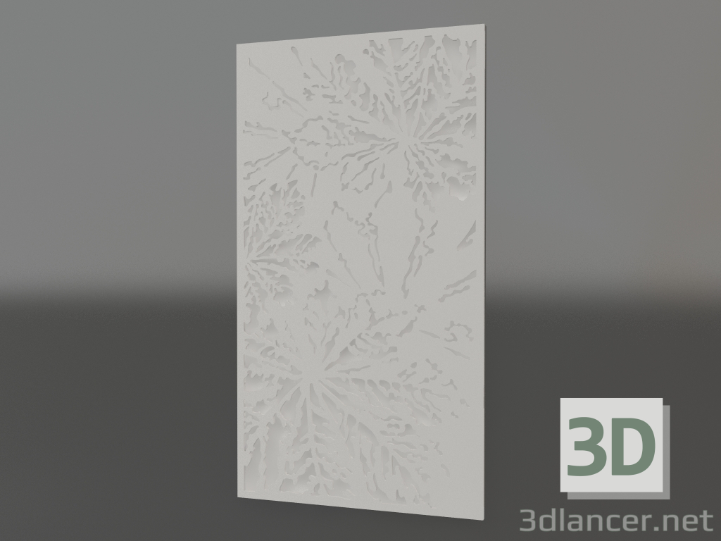 modello 3D Botanica bassorilievo - anteprima
